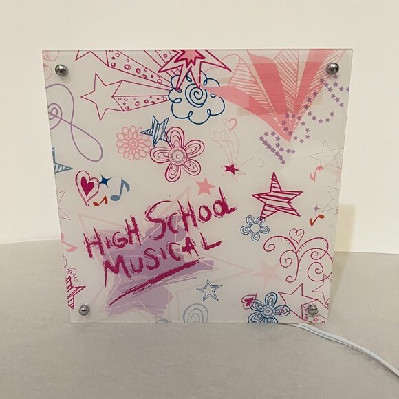 High School Musical Vintage Acrylic Lamp Lighted Sign - Picture 7 of 8